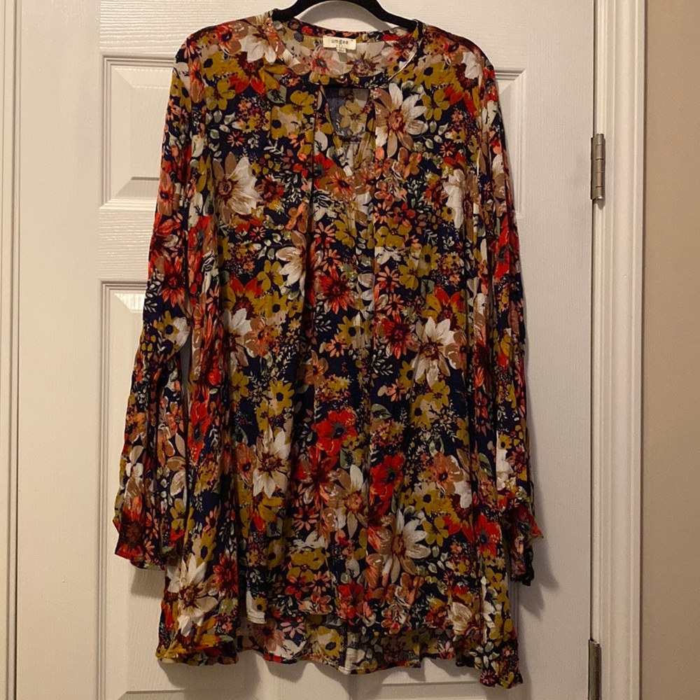 Long sleeve boutique dress